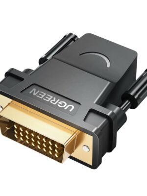 UGREEN 20124-20124 DVI (24+1) Male to HDMI Female Adapter - Black