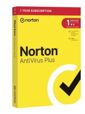 Norton Antivirus Plus (1 Device/Up to 2GB)