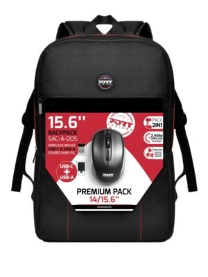 Port Designs PREMIUM BP PACK 14/15.6" Combo