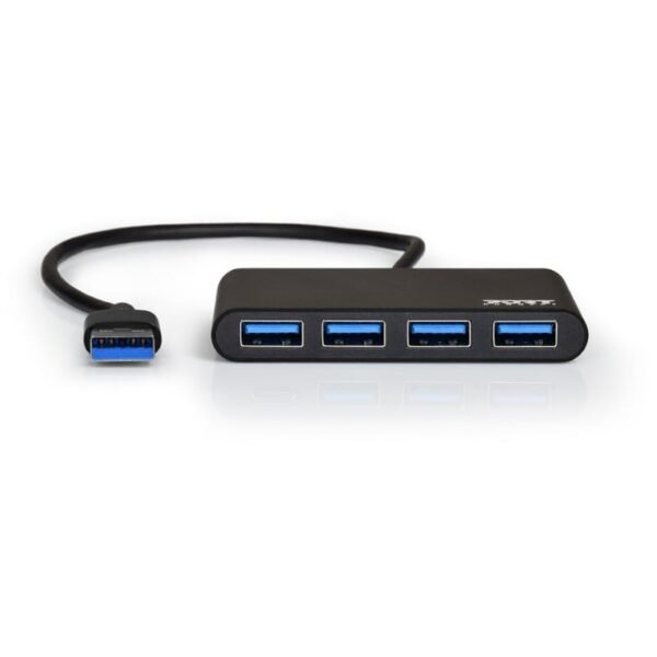 Port USB3.0 to 4 x USB3.0 5Gbps 4 Port Hub - Black - Image 5