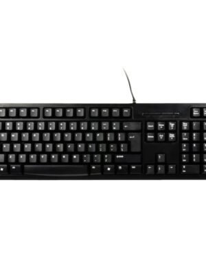 Port Connect Office Budget Wired Keyboard-Black