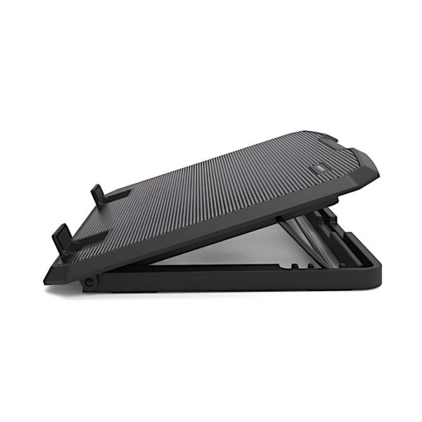 Port Ergonomic Notebook Cooler Pro, with Dual Fans and USB Ports - Image 4