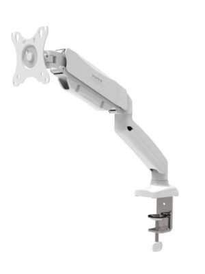 PORT Monitor Arm VESA Single Screen - White