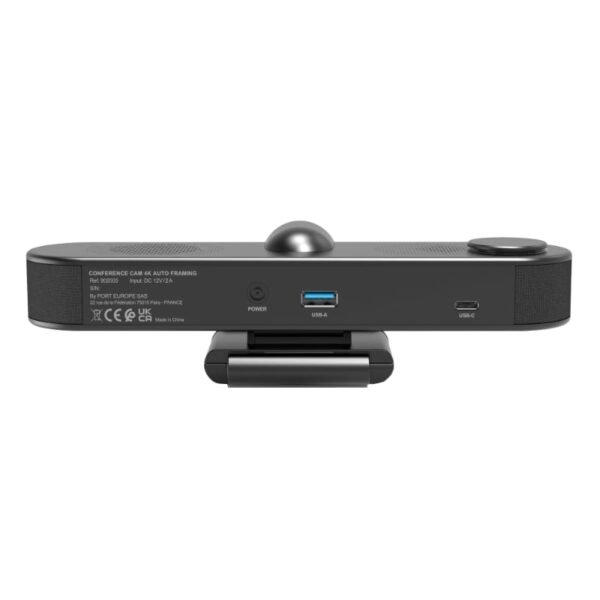 Port Connect All-in-one Conference Cam regroups camera + microphone + speaker 4k@30Hz - Image 3