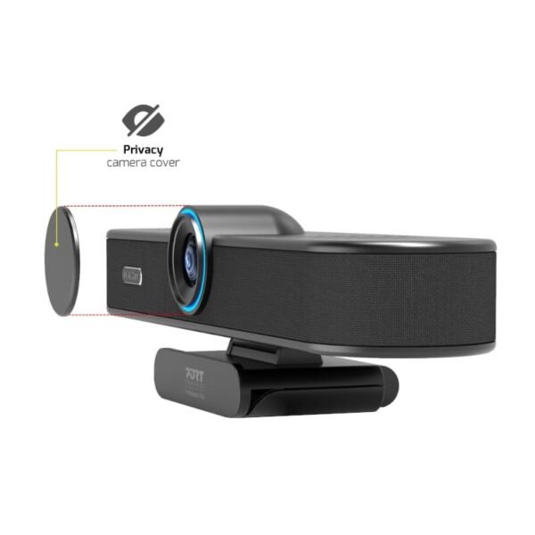 Port Connect All-in-one Conference Cam regroups camera + microphone + speaker 4k@30Hz - Image 4
