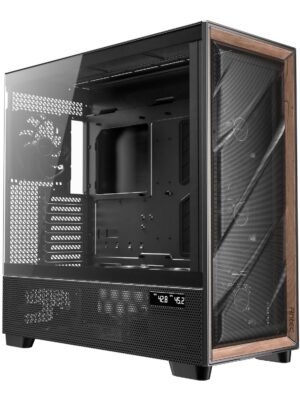 Antec FLUX PRO E-ATX Mid Tower Gaming Chassis – Black
