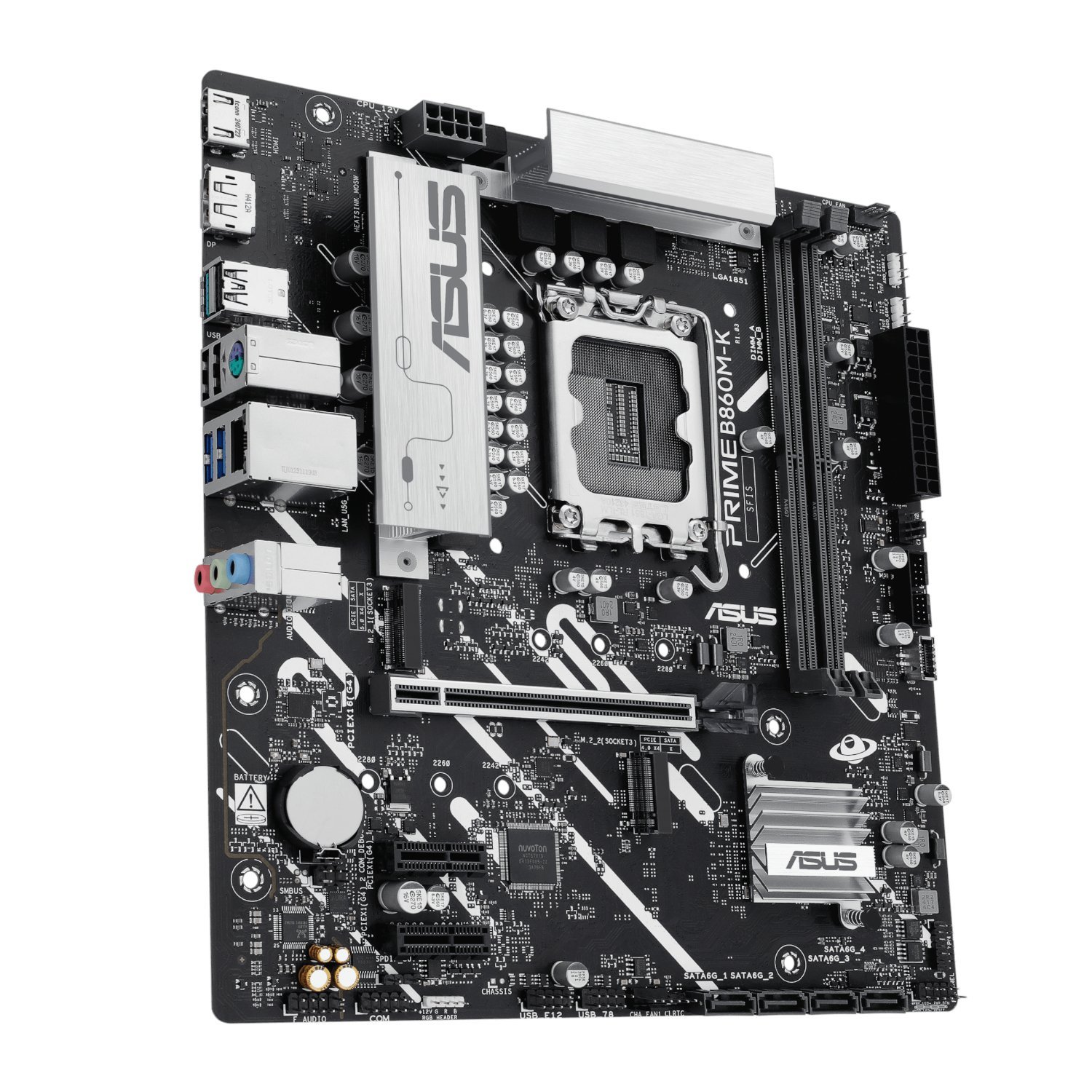 Asus PRIME B860M-K Intel LGA1851 M-ATX Motherboard - Image 4