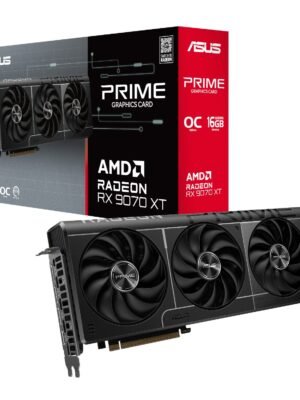 Asus Prime Radeon RX9070 XT OC Edition 16GB GDDR6 Graphics Card