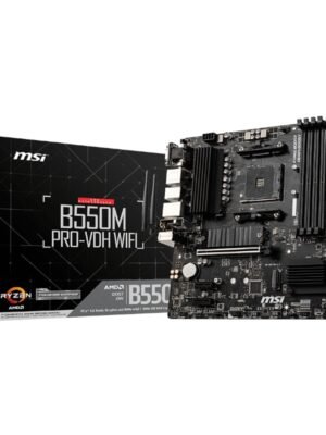MSI B550M PRO-VDH WIFI AMD AM4 MATX Gaming Motherboard