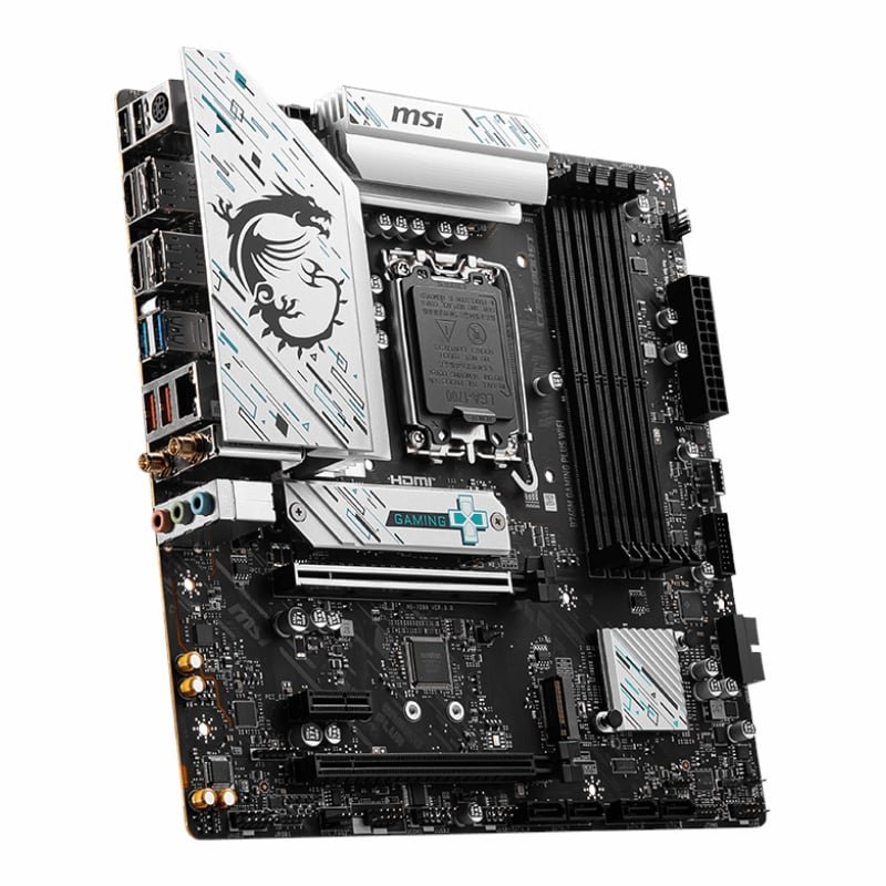 MSI B760M GAMING PLUS WIFI DDR5 Intel LGA1700 M-ATX Gaming Motherboard - Image 4