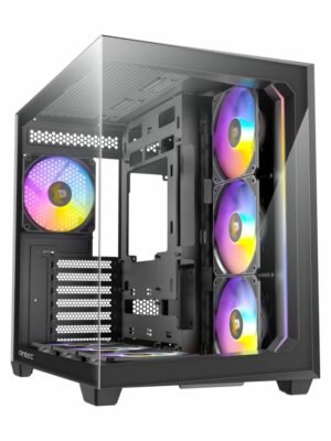 Antec C5 ARGB ATX DUAL Mid Tower Gaming Chassis – Black