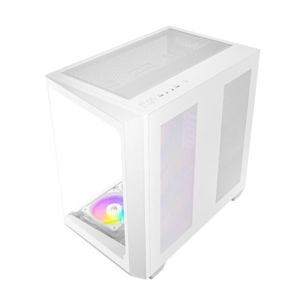 Antec C5 ARGB ATX DUAL Mid Tower Gaming Chassis – White - Image 7