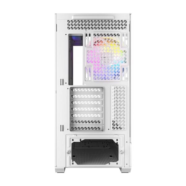 Antec C7 ARGB ATX Mid Tower Gaming Chassis – White - Image 2