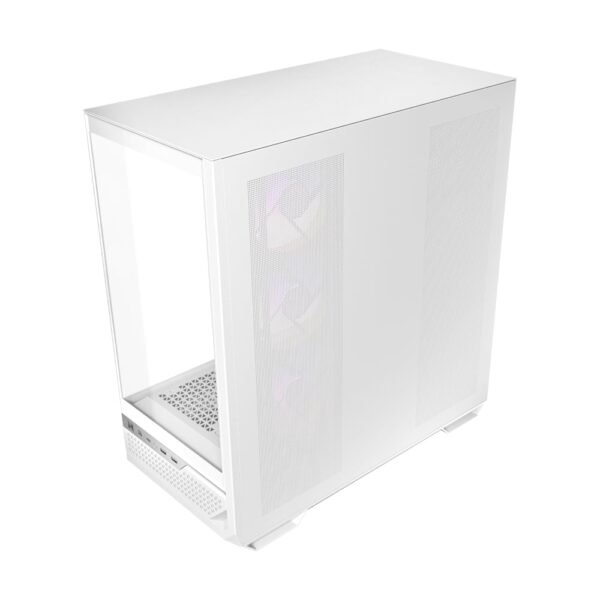 Antec C7 ARGB ATX Mid Tower Gaming Chassis – White - Image 5