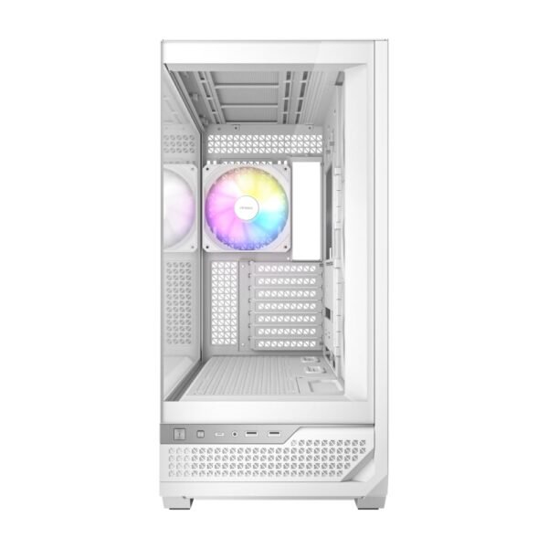Antec C7 ARGB ATX Mid Tower Gaming Chassis – White - Image 6