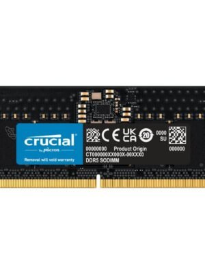 Crucial 32GB 4800MHz DDR5 SODIMM Notebook Memory