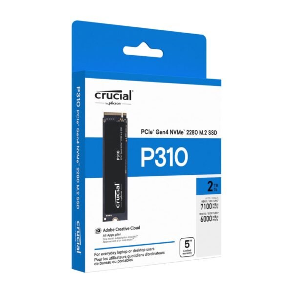 Crucial P310 2TB M.2 NVMe 3D NAND SSD - Image 5