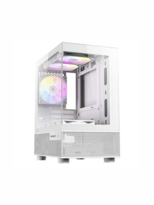 Antec CX200M Elite Micro-ATX | ITX RGB Mini-Tower Gaming Chassis - White