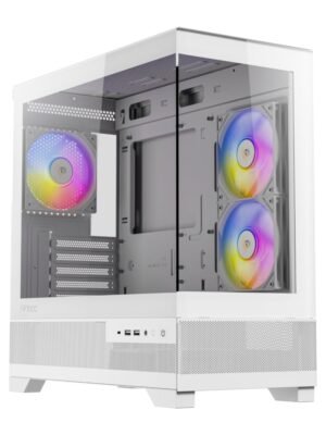 Antec CX500M Micro-ATX | ITX RGB Mini-Tower Gaming Chassis Type-C - White