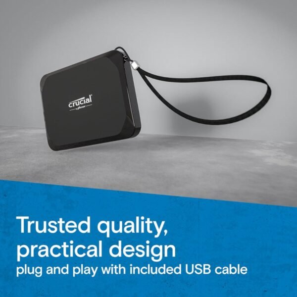 Crucial X9 4TB Type-C Portable SSD - Image 2