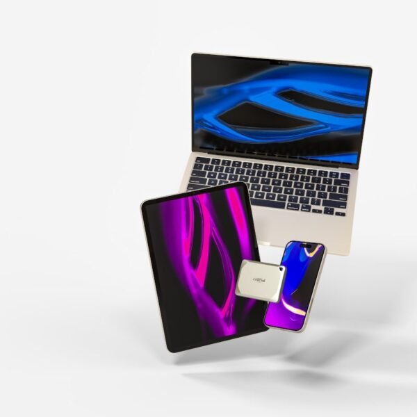 Crucial X9 Pro for Mac 1TB Type-C Portable SSD - Image 2