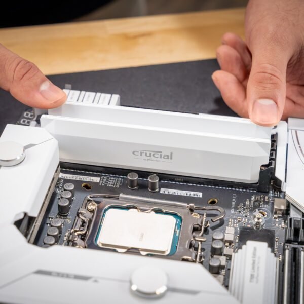 Crucial Pro Overclocking 16GB 6400Mhz DDR5 Desktop Memory White - Image 3