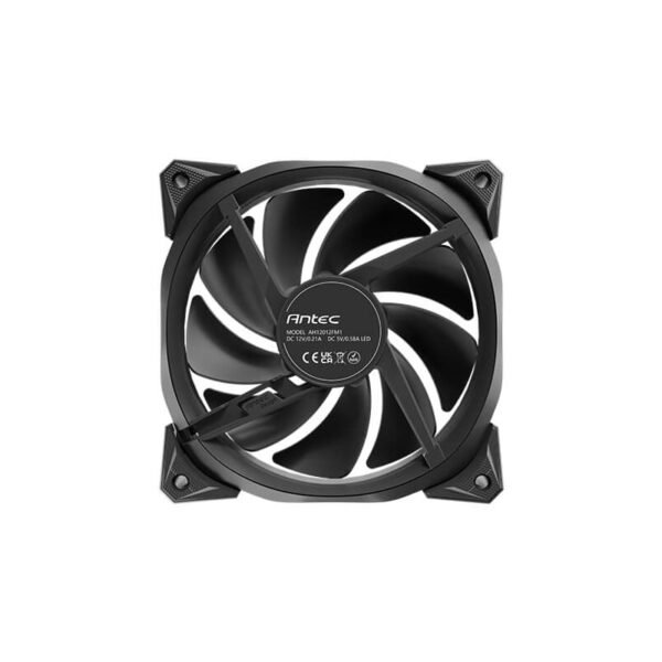 Antec FUSION 120mm ARGB Case Fan Black - Image 2