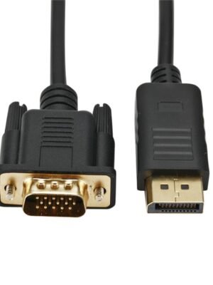 Gizzu 1080P DisplayPort to VGA Cable 1.8m Poly