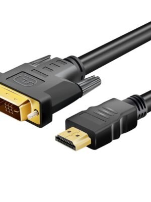 Gizzu 1080P HDMI to DVI-D Cable 1.8m Poly
