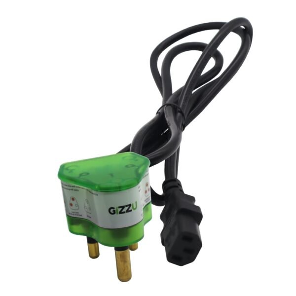 Gizzu Surge Protector 10A Kettle Plug Cable 1.5M - Image 3