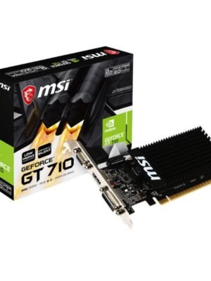 MSI Nvidia GeForce GT 710 2GD3H 2GB 64-BIT Graphics Card