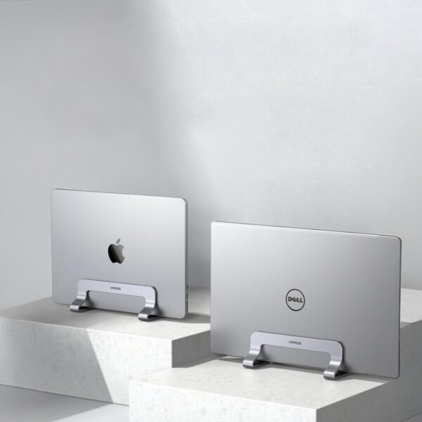 UGREEN Vertical Aluminium Laptop Stand, with Extensible Slot - Image 4