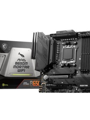 MSI MAG B650M MORTAR WIFI AMD AM5 mATX Gaming Motherboard