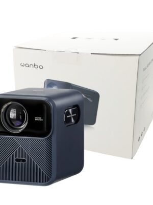 WANBO MOZART 1 PRO 1080P 900ANSI Android 11 Smart Home Theatre Projector - Dark Blue