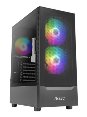 Antec NX410 V2 ATX | Micro-ATX | ITX ARGB Mid-Tower Gaming Chassis - Black
