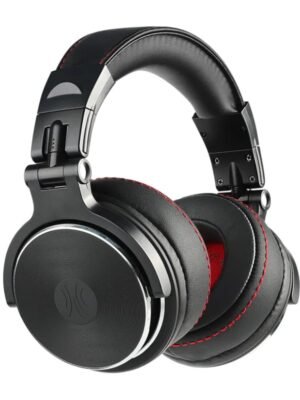 Oneodio Pro 50 Professional Wired Over Ear DJ and Studio Monitoring Headphones - BK