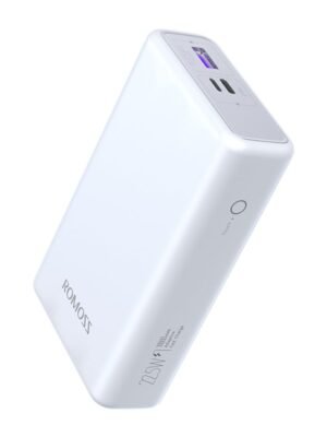 Romoss PAC10 10000mAh 20W Fast Charge Power Bank – White
