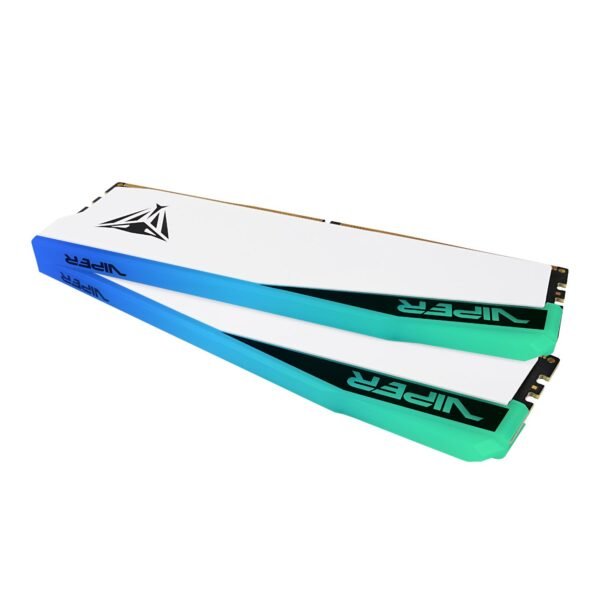 Patriot Viper Elite 5 RGB 32GB 6000MHz DDR5 Desktop Gaming Memory Kit - White - Image 2