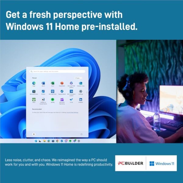 PCBuilder AMD Ryzen 5 5600X BARRICADE Windows 11 Gaming PC - Image 10