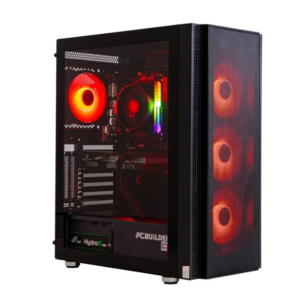 PCBuilder AMD Ryzen 5 5600X BARRICADE Windows 11 Gaming PC - Image 2