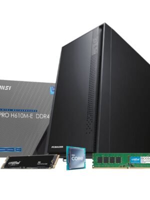 PCBuilder Intel i5-12400 HOME MASTER Windows 11 Desktop PC