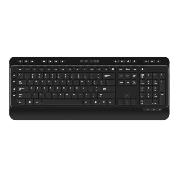 PCBuilder ALPHA Silent Wireless Keyboard and Mouse Combo - Image 4