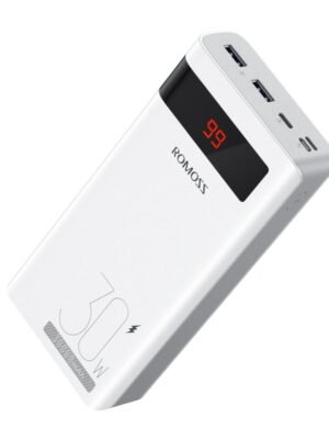 Romoss Sense 8PS Pro 30000mAh 30W Fast Charge Power Bank - White