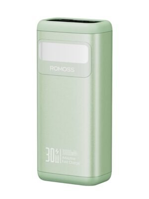 Romoss PMT30 30000mAh 30W Fast Charge Power Bank – Green