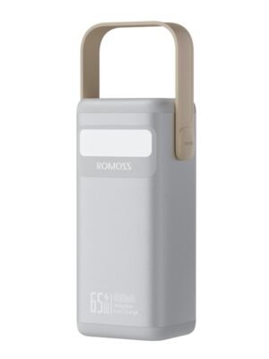 Romoss PMT40 EZCarry Pro 40000mAh 65W Fast Charge Power Bank - Silver