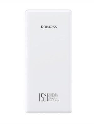 Romoss Power Bank PRC 20000mAh 15W WH