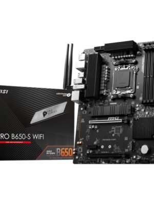 MSI PRO B650-S Wi-Fi AMD AM5 ATX Gaming Motherboard