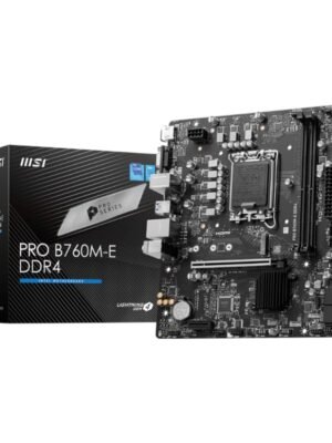 MSI PRO B760M-E DDR4 Intel LGA1700 mATX Motherboard