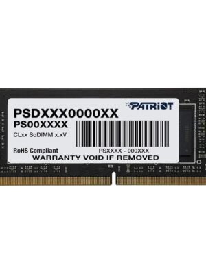 Patriot Signature Line 8GB DDR4 2666MHz Single Rank SODIMM Notebook Memory