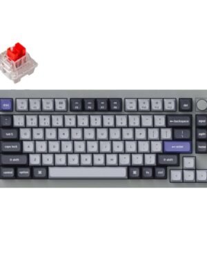 Keychron Q1 Pro 75% Red K Pro Switches RGB Wireless Keyboard - Grey
